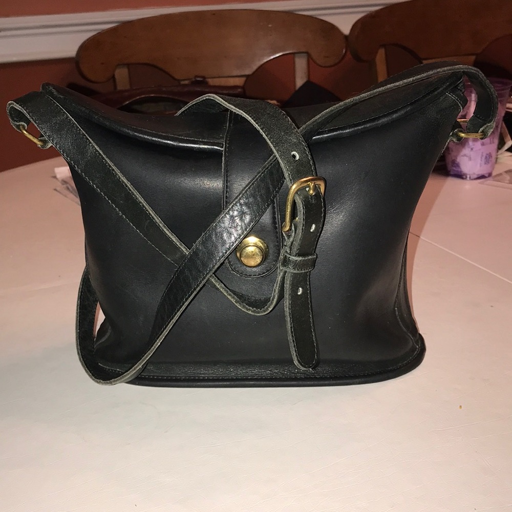 Vintage  rare Coach  Vintage 80’s binocular bag♥️